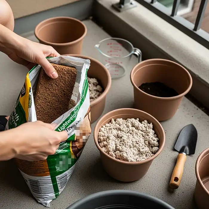Best Vegetables for Balcony Container Gardening 2 Lightweight potting soil and containers for balcony vegetable gardening setup