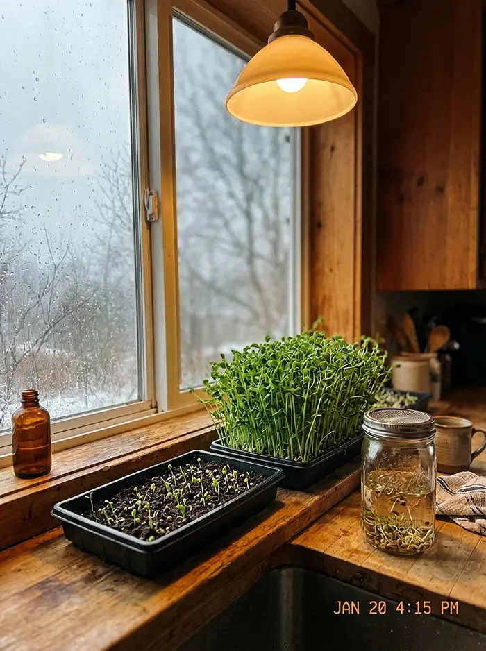 Urban garden maintenance calendar