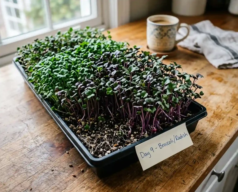 Microgreens Growing Timeline