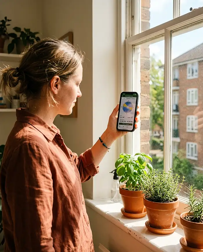 Apartment Gardening Mistakes for Beginners 2 Tracking real direct sun hours at an apartment window before choosing plants