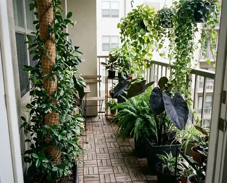 vertical balcony garden ideas creating a small jungle oasis on a renter friendly balcony